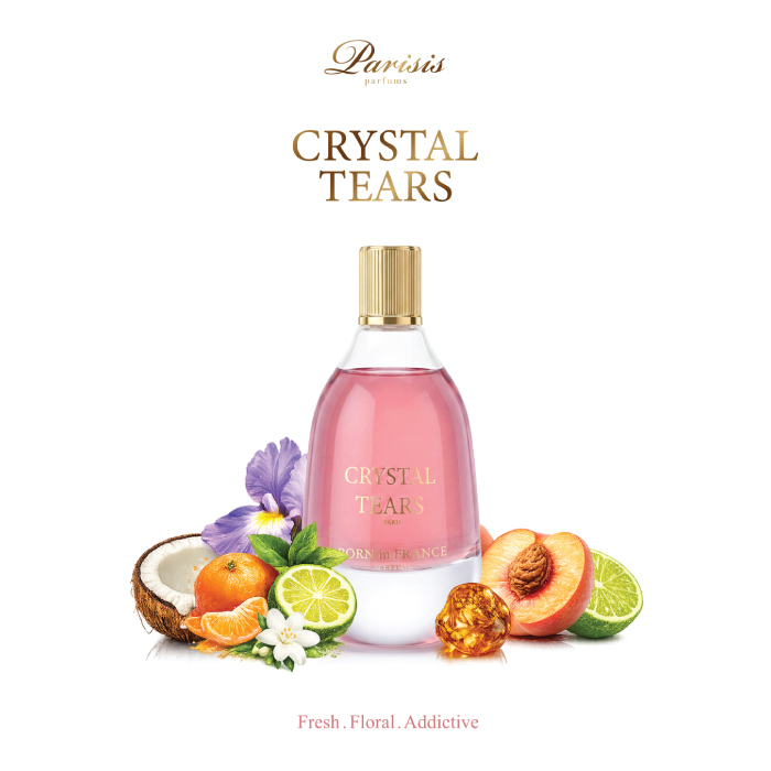 PARISIS PARFUMS CRYSTAL TEARS - BORN IN FRANCE 100ML