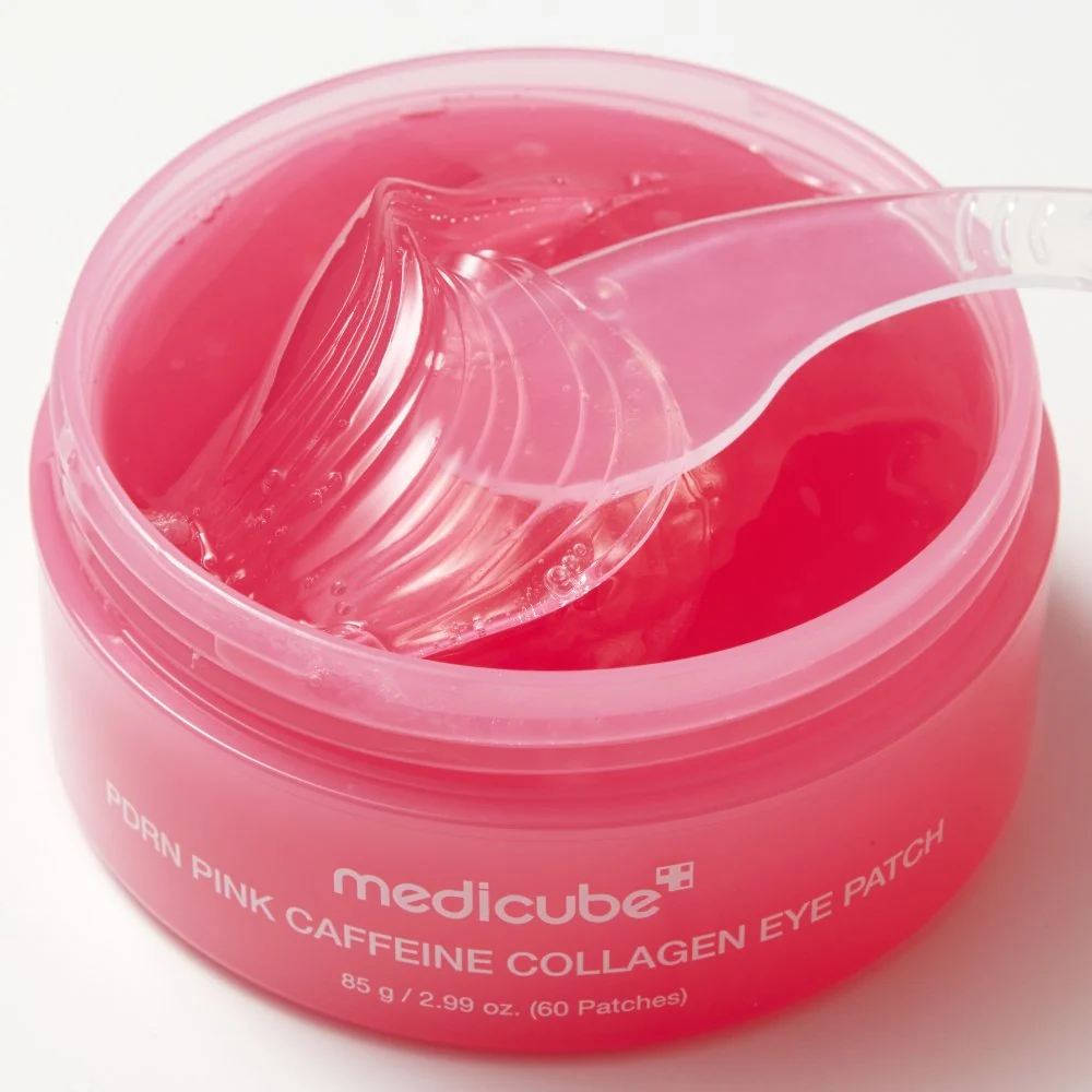 MEDICUBE PDRN PINK CAFFEINE COLLAGEN EYE PATCH