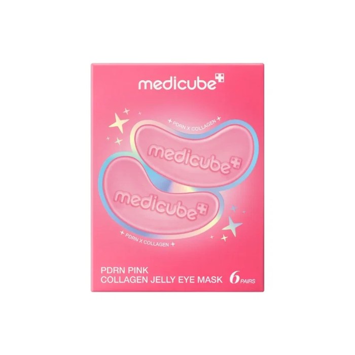MEDICUBE PDRN PINK COLLAGEN JELLY EYE MASK
