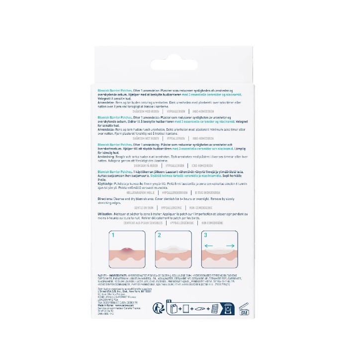 CERAVE BLEMISH BARRIER PATCHES