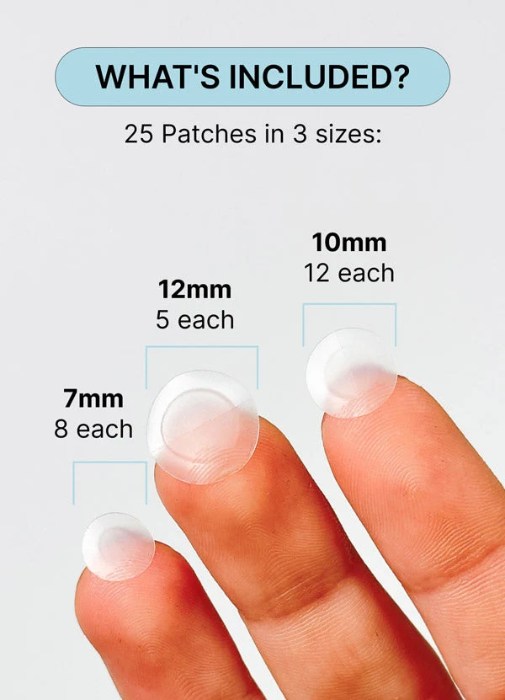 TALIKA PARIS PIMPLE FREE PATCHES 25PCS