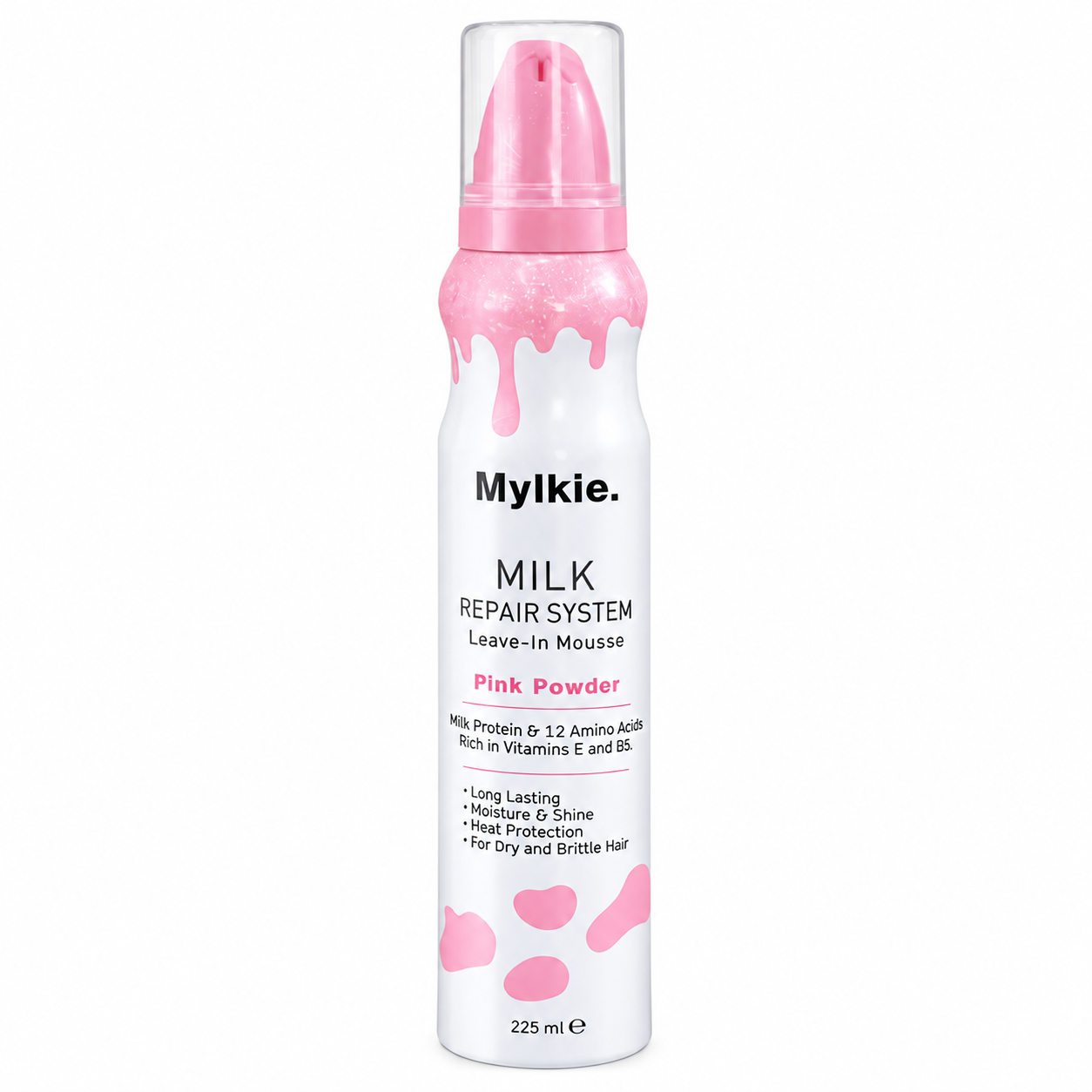 MYLKIE MILK REPAIR SYSTEM LEAVE-IN MOUSSE PINK POWDER