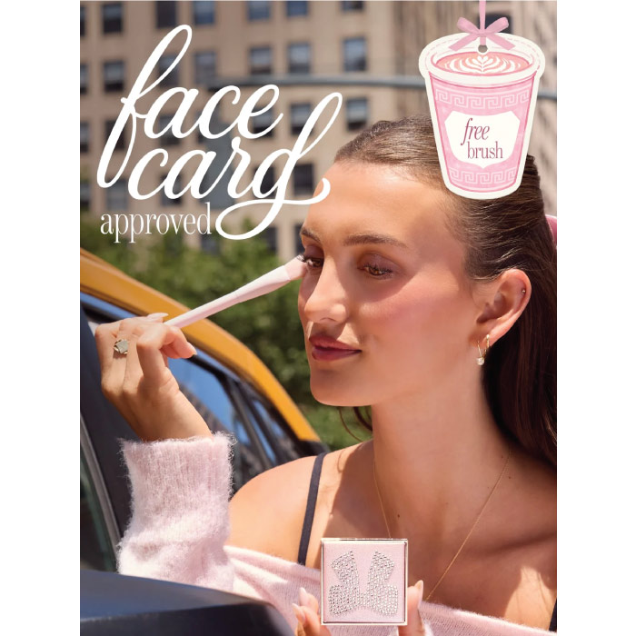TARTE FACE CARD NEVER DECLINES CC UNDEREYE & BRUSH
