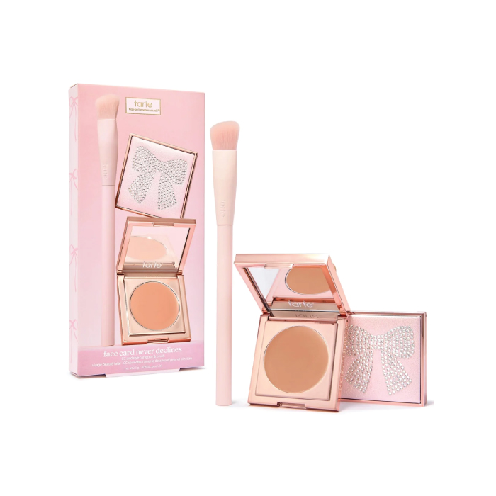 TARTE FACE CARD NEVER DECLINES CC UNDEREYE & BRUSH