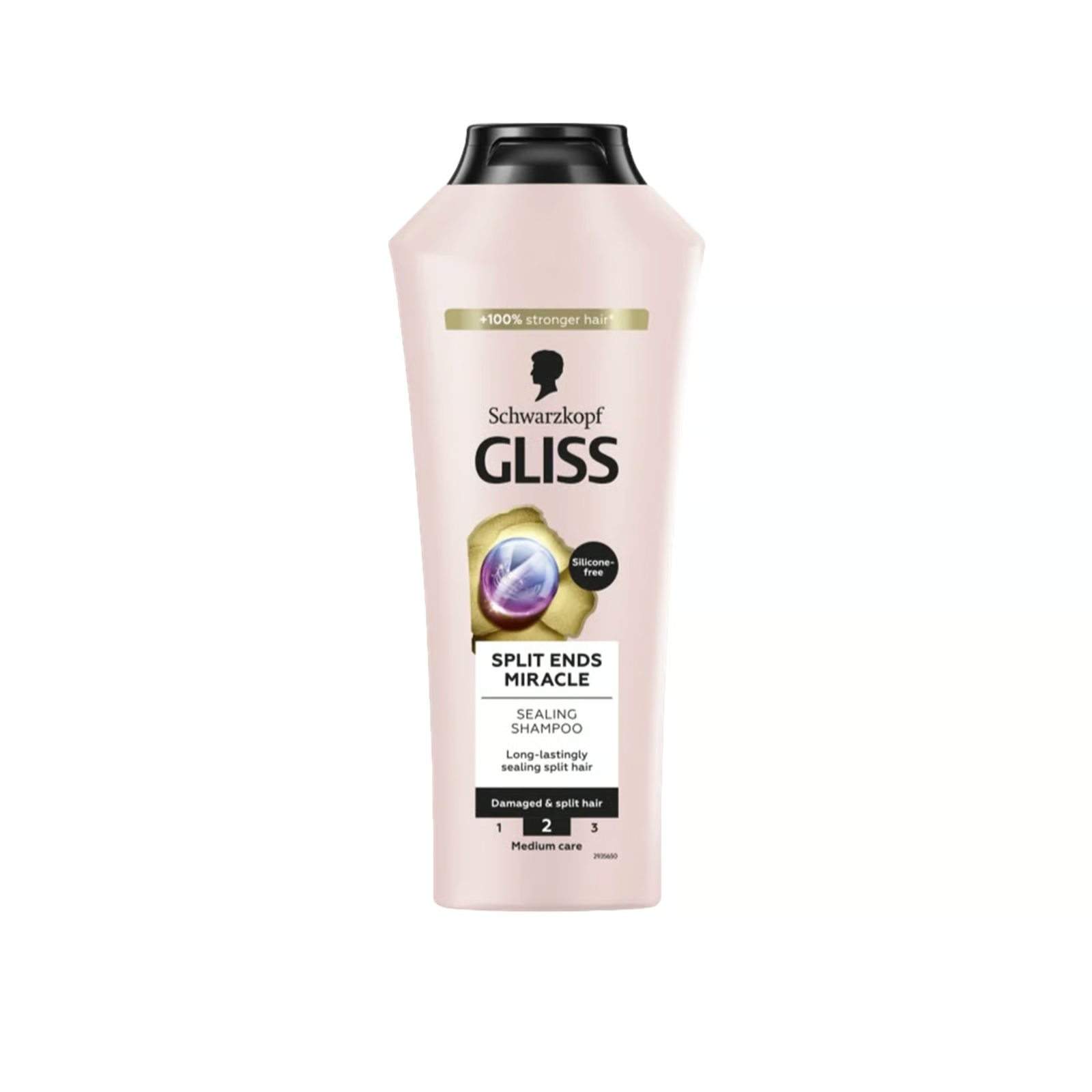 SCHWARZKOPF GLISS SHAMPOO SPLIT HAIR MIRACLE 400ML