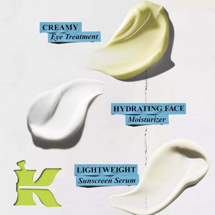 KIEHL'S MOISTURIZE AND HELP PROTECT SET FOR FACE AND EYE