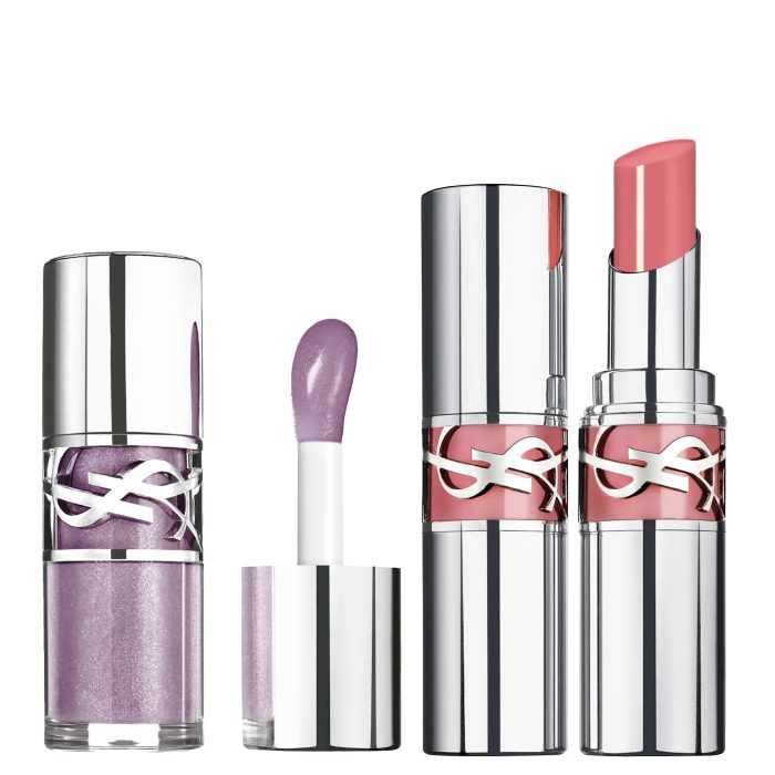 YVES SAINT LAURENT LOVESHINE LIP OIL STICK & PLUMPING GLOSS DUO GIFT SET