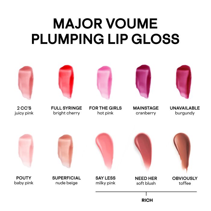 PATRICK TA MAJOR VOLUME PLUMPING LIP GLOSS
