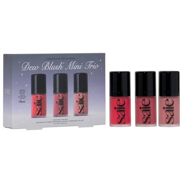 SAIE MINI DEW BLUSH TRIO GIFT SET