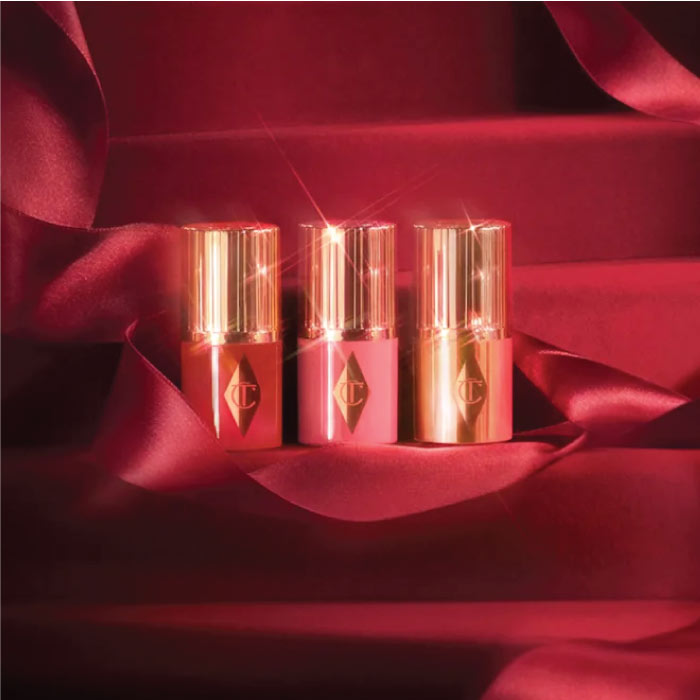 CHARLOTTE TILBURY UNREAL BLUSH + GLOW MINI TRIO MINI CHEEK KIT