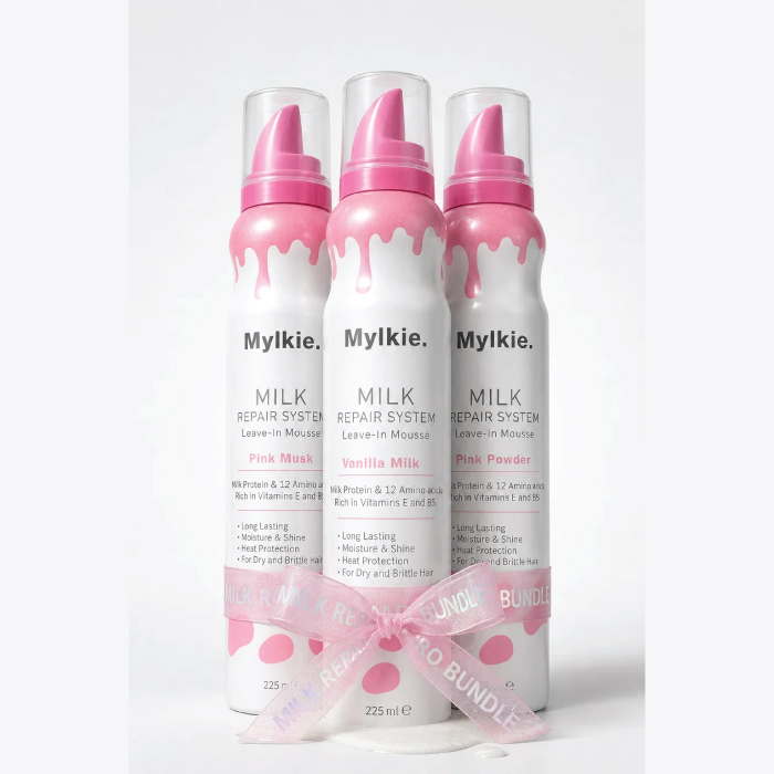 MYLKIE THE LEAVE-IN HAIR MOUSSE TRIO