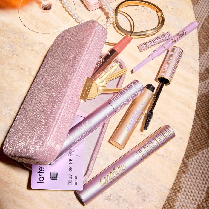 TARTE EYES ON ME MASCARA & LINER CLUTCH SET
