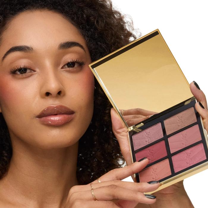 YVES SAINT LAURENT BREWED REFLECTIONS COUTURE FACE PALETTE LIGHT TO MEDIUM