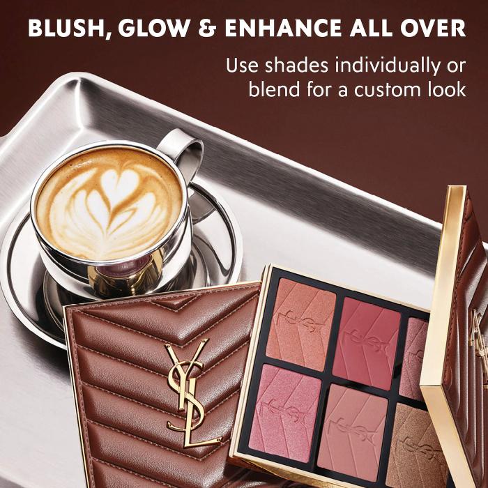 YVES SAINT LAURENT BREWED REFLECTIONS COUTURE FACE PALETTE LIGHT TO MEDIUM