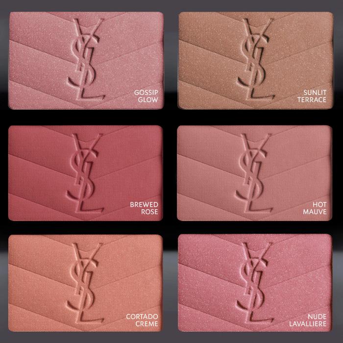 YVES SAINT LAURENT BREWED REFLECTIONS COUTURE FACE PALETTE LIGHT TO MEDIUM